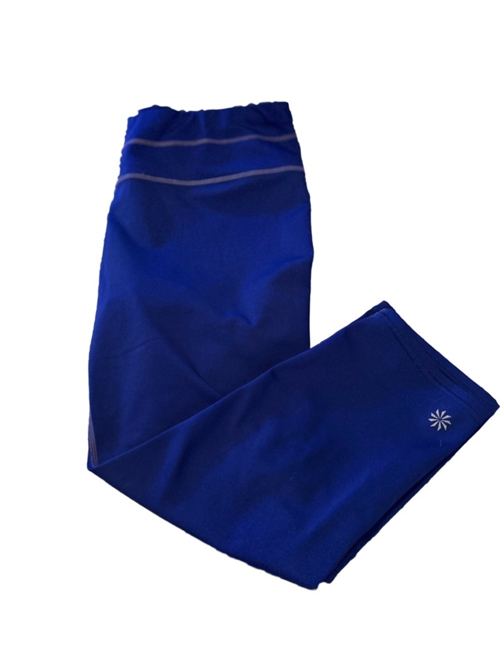Athleta Women’s Blue Performance Cropped Leggings M